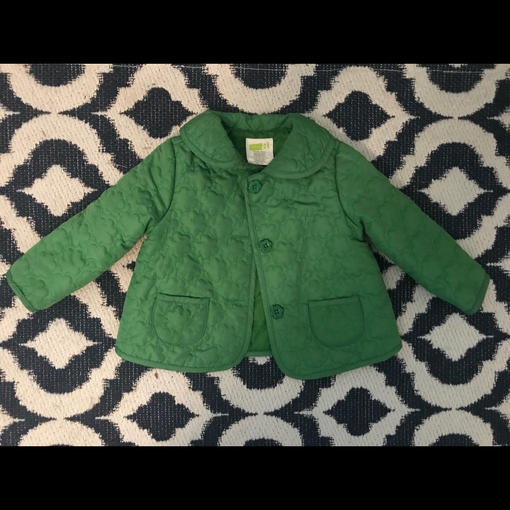 Crazy 8 quilted toddler jacket 18-24 mos